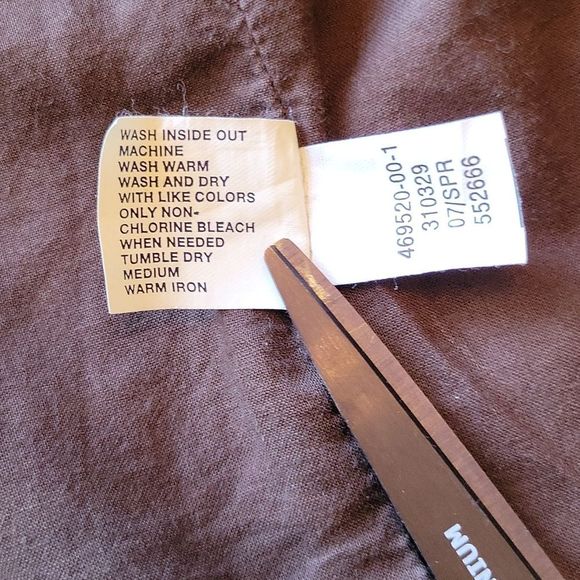 GAP midi skirt size 2 brown white pokadot - Picture 10 of 16